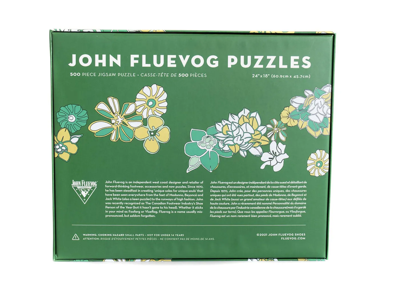 Fluevog Shoes 500 Piece Puzzle | Jigsaw Puzzle Floral Cheap