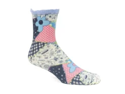 Fluevog Shoes Akira Vog Socks | Ruffle Sock Patchwork Cheap