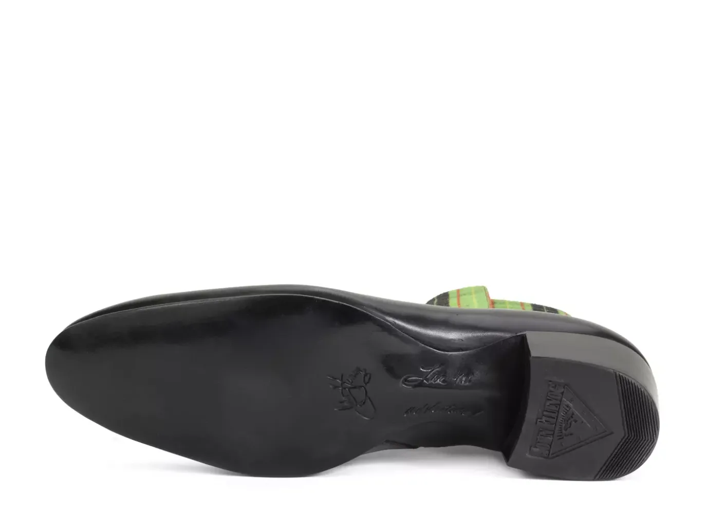 Fluevog Shoes Arthur | Zip-Up Ankle Boot Black/Green Plaid Online