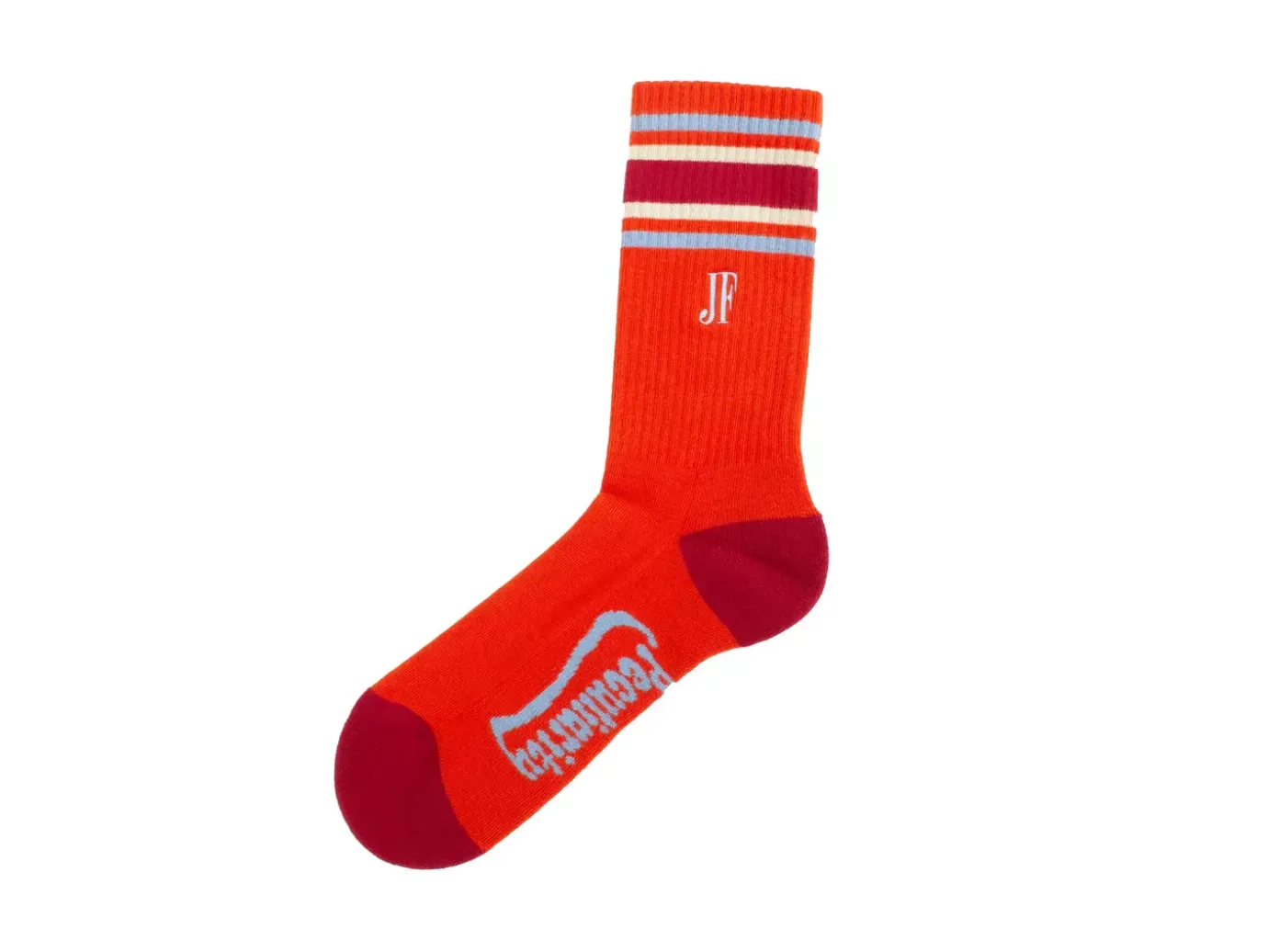 Fluevog Shoes Bandit | Colourblock Varsity Sock Red Best