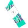 Fluevog Shoes Cerebral Vog Socks | Geometric Knit Sock Green Fashion