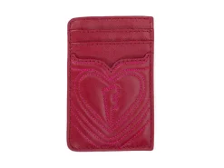 Fluevog Shoes Coco | Puffy Cardholder Red/Pink Shop