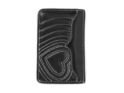 Fluevog Shoes Coco | Puffy Cardholder Black Flash Sale