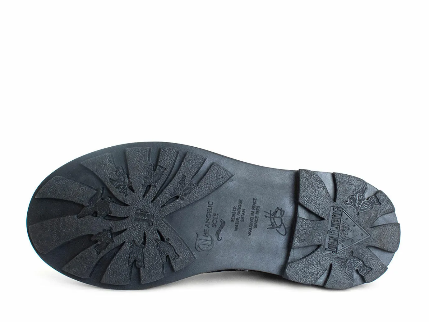 Fluevog Shoes Derby Swirl (6 Eye) | Classic Derby Boot Black Jacquard Online