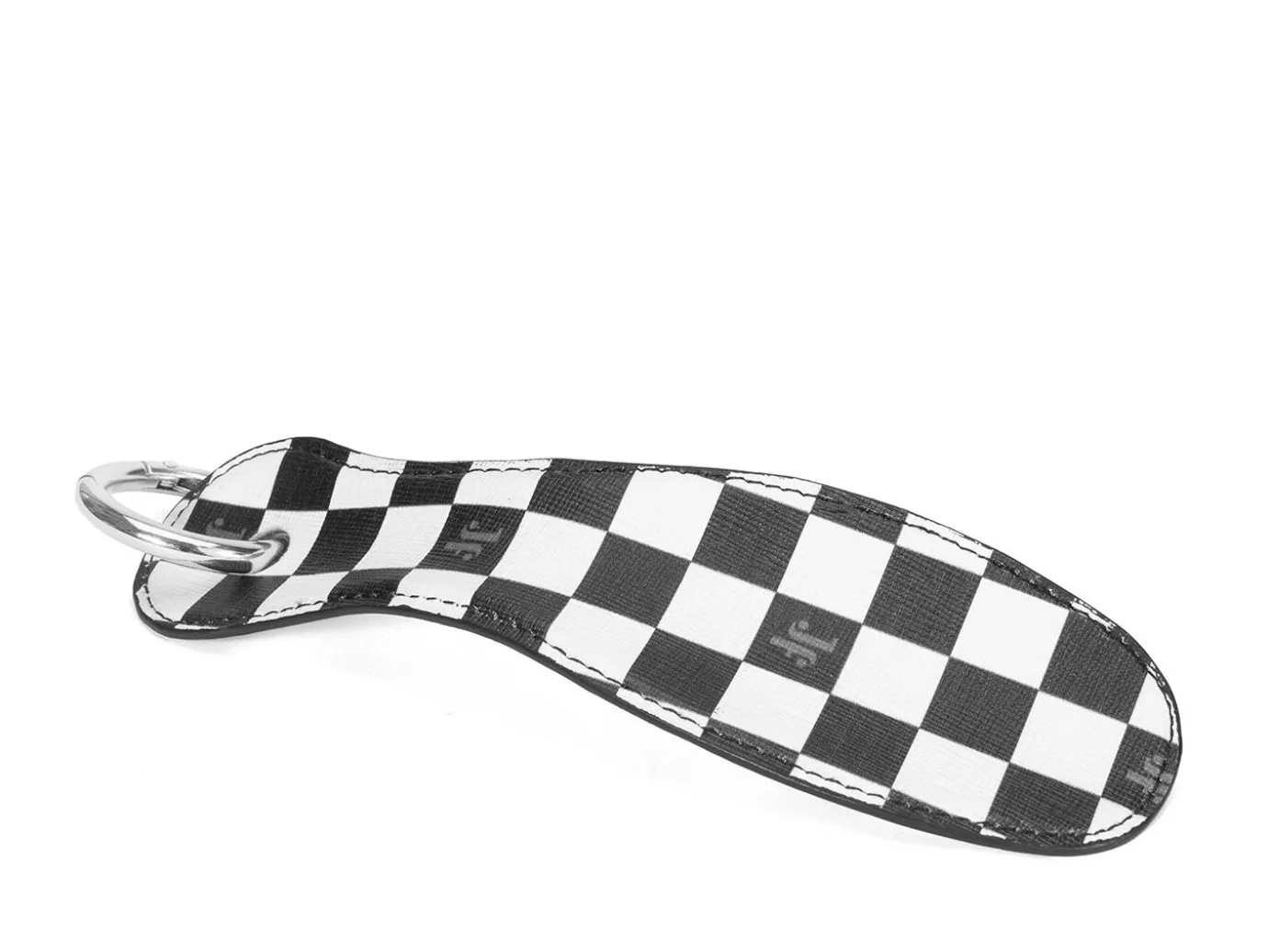 Fluevog Shoes Ding Dong | Shoe Horn Black/White Check Fashion