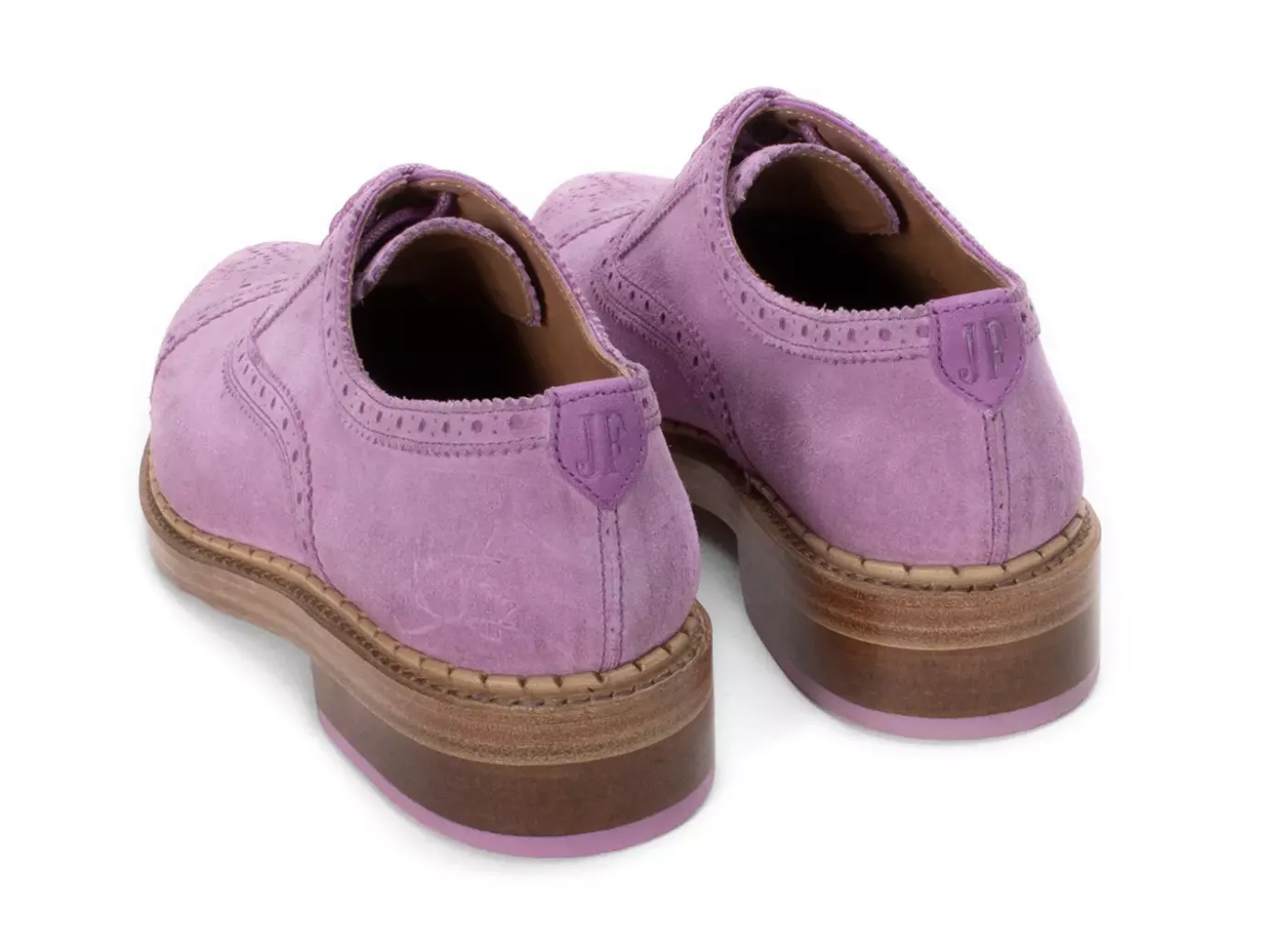 Fluevog Shoes Edda | Modern Brogue Shoe Purple Sale