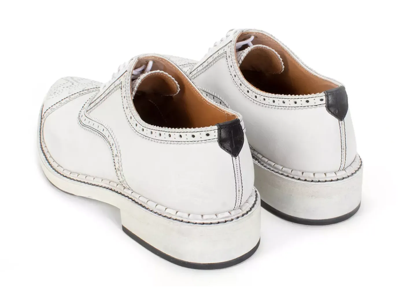Fluevog Shoes Edda | Modern Brogue Shoe White Sale