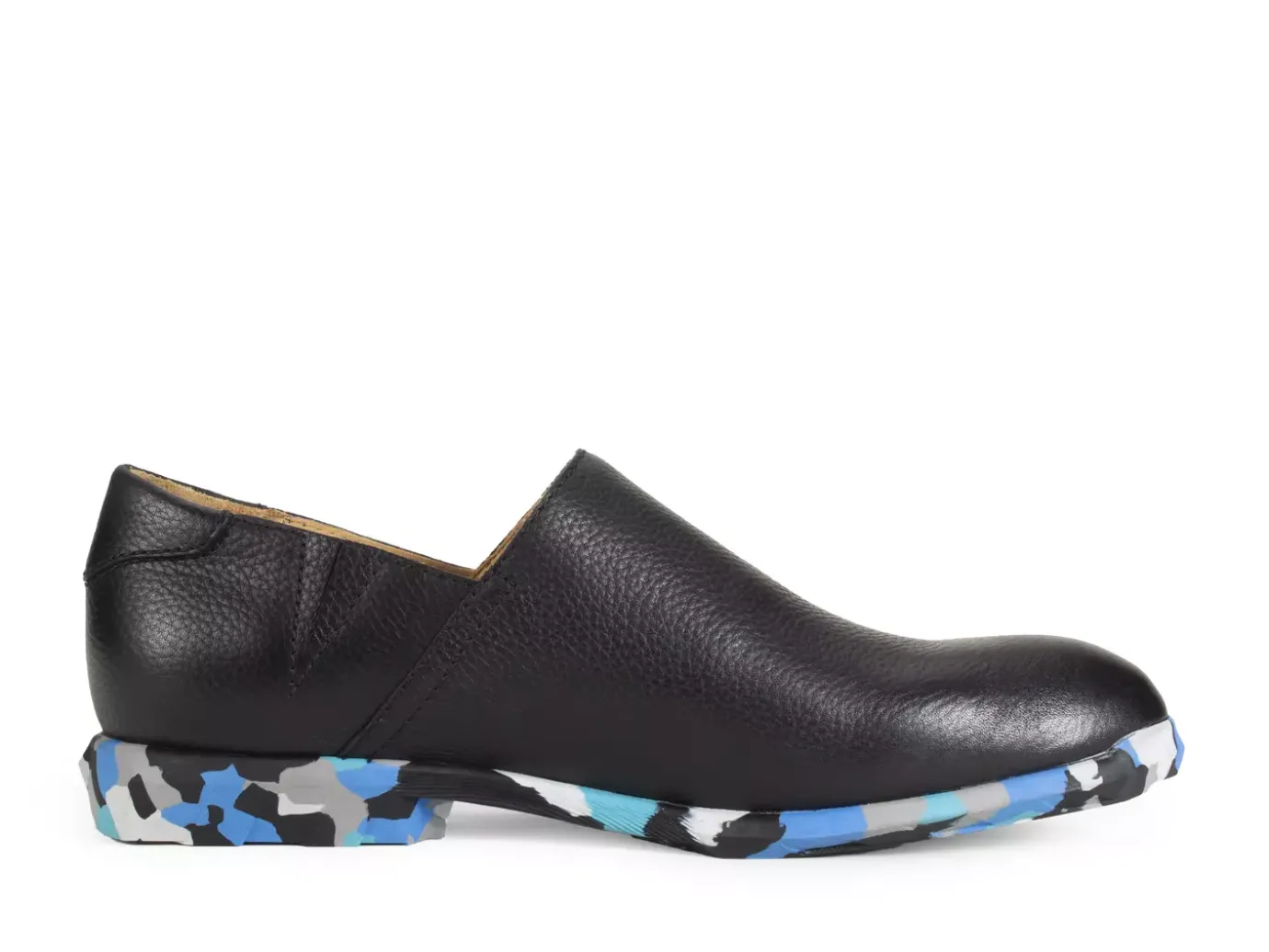 Fluevog Shoes Equinox | Slip-On Leather Shoe Black Online