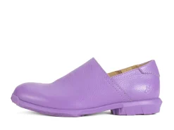 Fluevog Shoes Equinox | Slip-On Leather Shoe Purple Outlet