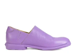 Fluevog Shoes Equinox | Slip-On Leather Shoe Purple Outlet