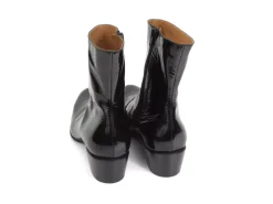 Fluevog Shoes Finn | Zip-Up Leather Boot Black Cheap