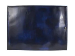 Fluevog Shoes Fiz Biz | Leather Laptop Sleeve Blue Shop