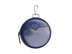 Fluevog Shoes Ginny | Clip On Pouch With Pocket Blue Cheap