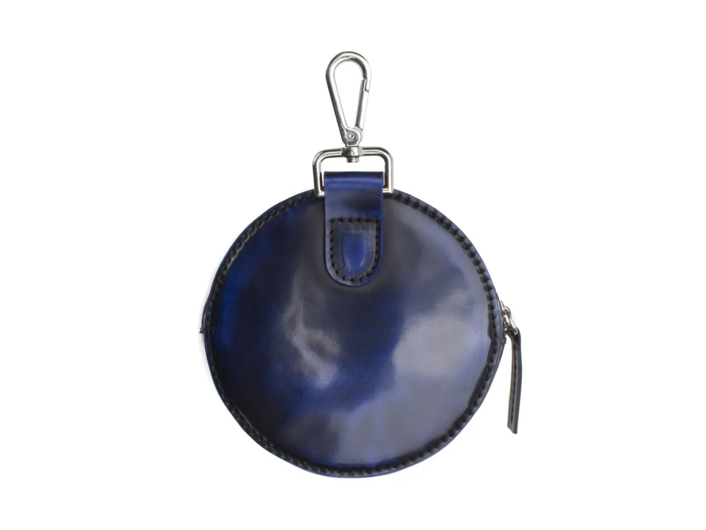 Fluevog Shoes Ginny | Clip On Pouch With Pocket Blue Cheap