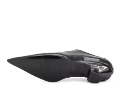 Fluevog Shoes Jenne | Elegant Lace-Up Heel Black Metallic Online