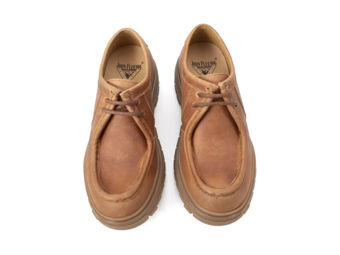Fluevog Shoes Jueves | Casual Leather Shoe Brown Store