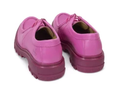 Fluevog Shoes Jueves | Casual Leather Shoe Pink Best Sale