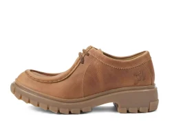 Fluevog Shoes Jueves | Casual Leather Shoe Brown Cheap
