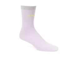 Fluevog Shoes Kermit Vog Socks | Solid-Coloured Lurex Sock Purple/Green New
