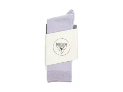 Fluevog Shoes Kermit Vog Socks | Solid-Coloured Lurex Sock Purple/Green Clearance