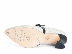 Fluevog Shoes Kit | Minimalistic Padded Pump Beige Quilted Clearance