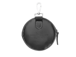 Fluevog Shoes Kitty | Round Clip-On Pouch Black Best