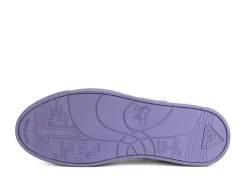 Fluevog Shoes Leeside | Lace-Up Sneaker Blue Metallic Shop