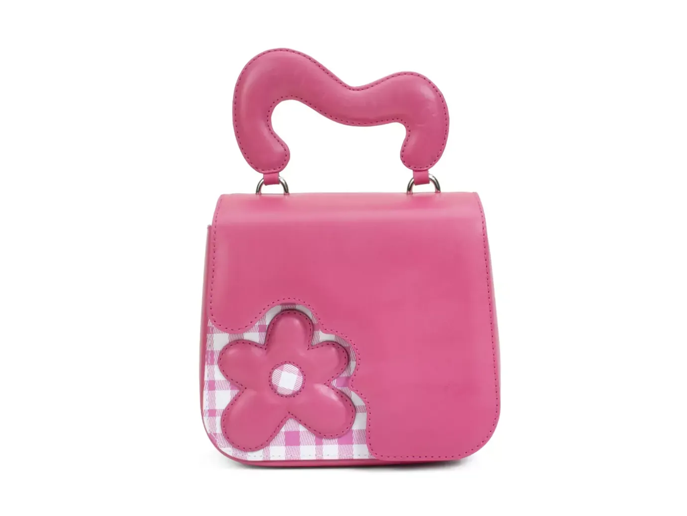 Fluevog Shoes Luciana | Puffy Padded Handbag Pink Cheap