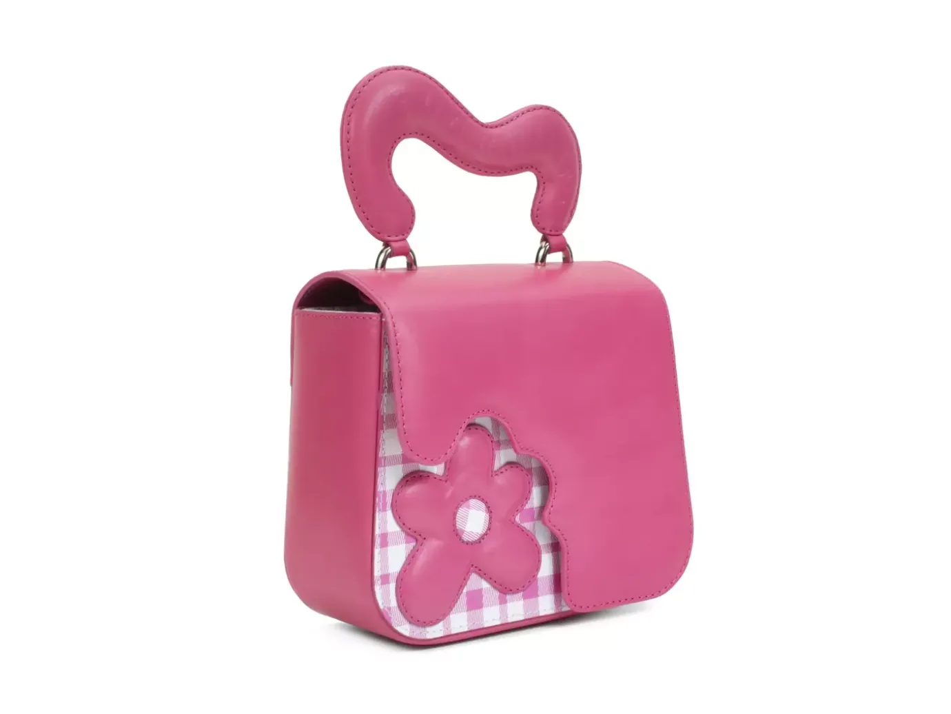 Fluevog Shoes Luciana | Puffy Padded Handbag Pink Cheap