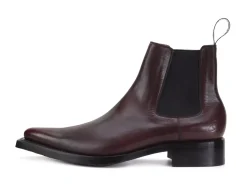 Fluevog Shoes Lyngenfjord | Pointed Toe Chelsea Boot Brown Shop
