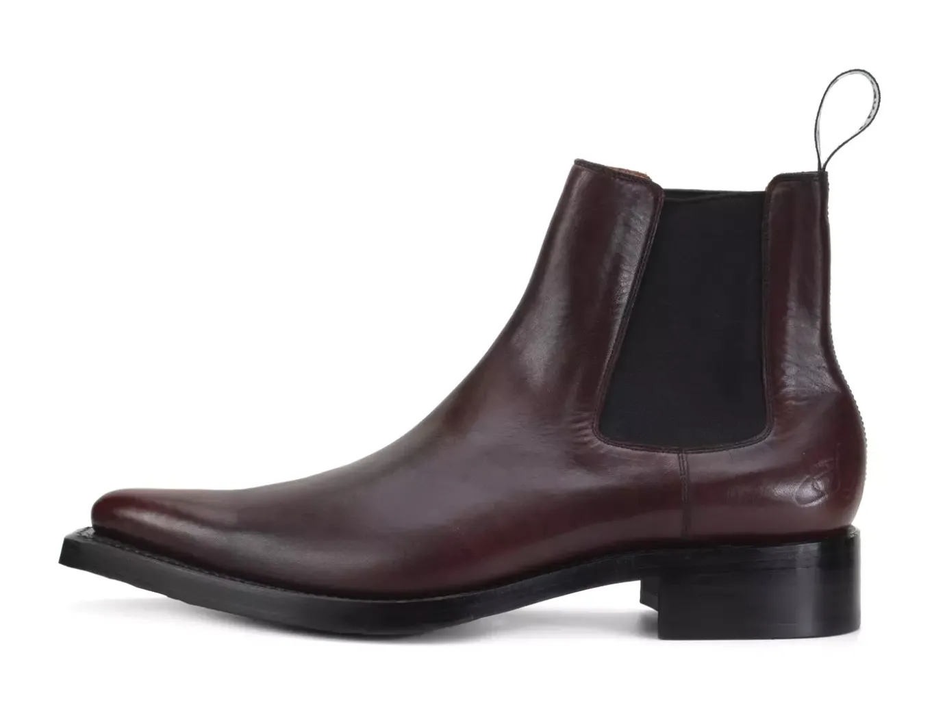 Fluevog Shoes Lyngenfjord | Pointed Toe Chelsea Boot Brown Shop