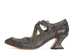 Fluevog Shoes Maddalena | Elegant Heel With Strap Baroque New