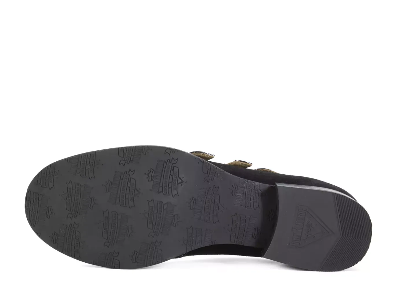 Fluevog Shoes Mcphee | Triple-Strap Buckle Shoe Black/Plaid Shop