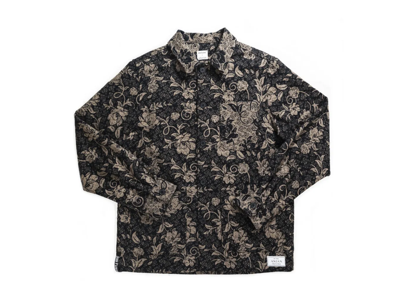 Fluevog Shoes Metchosin Coat | Fluevog X Anian Baroque Floral Best