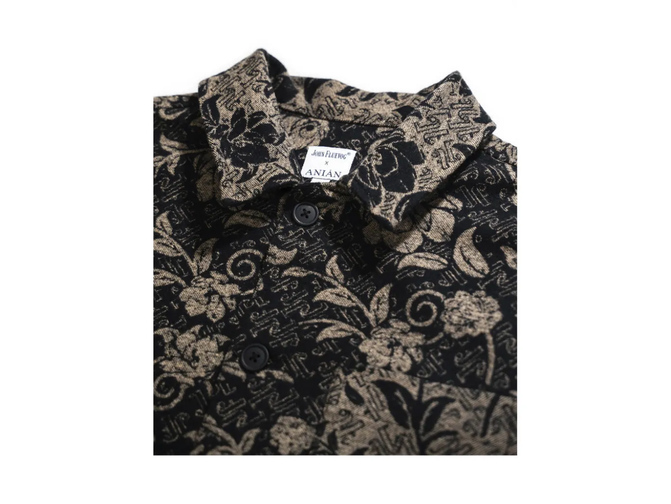 Fluevog Shoes Metchosin Coat | Fluevog X Anian Baroque Floral Best
