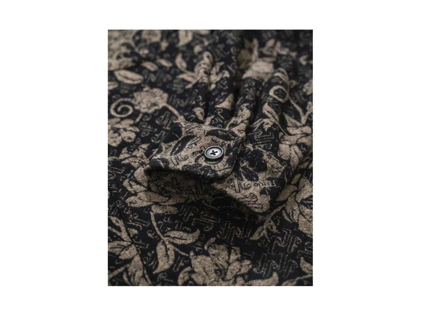 Fluevog Shoes Metchosin Coat | Fluevog X Anian Baroque Floral Best