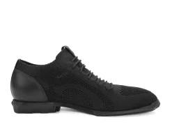 Fluevog Shoes Nova | Elastic Lace-Up Vegan Shoe Black Sale