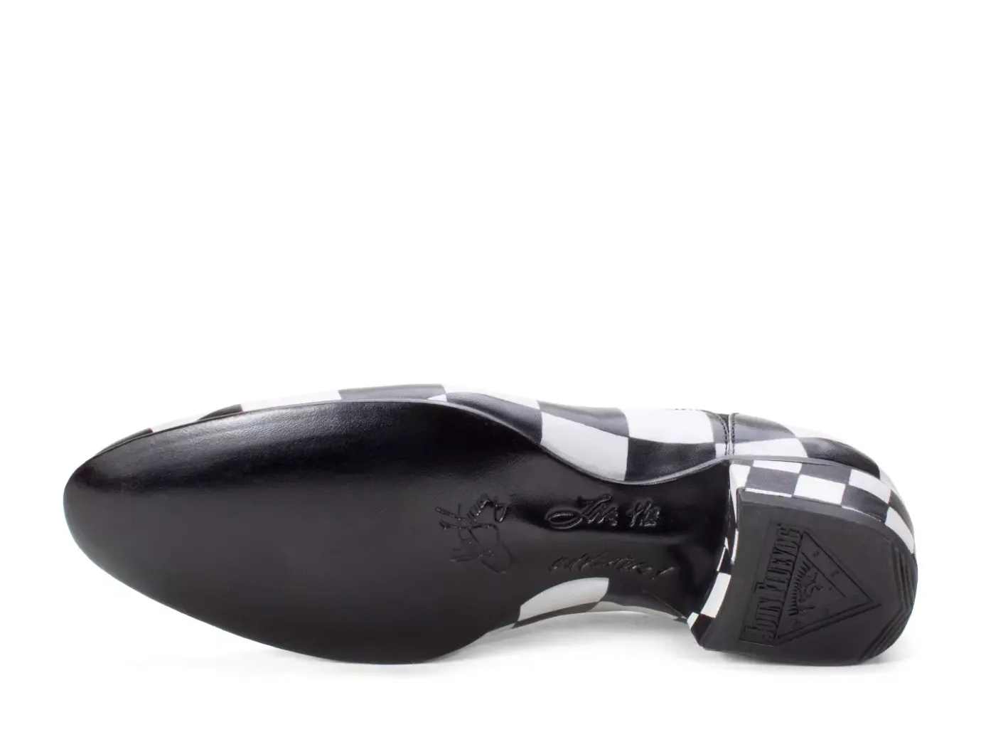 Fluevog Shoes Obero | Open Lace-Up Shoe Black/White Online