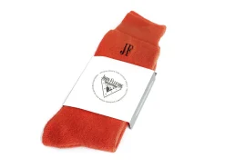 Fluevog Shoes Oizo Vog Socks | Soft Terry Sock Red Hot