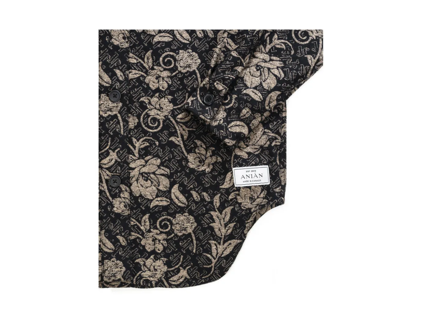 Fluevog Shoes Painter's Coat | Fluevog X Anian Baroque Floral Online