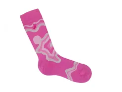 Fluevog Shoes Pan Vog Socks | Pattern Sock Pink Cheap