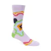 Fluevog Shoes Pan Vog Socks | Pattern Sock Purple/Multi Online