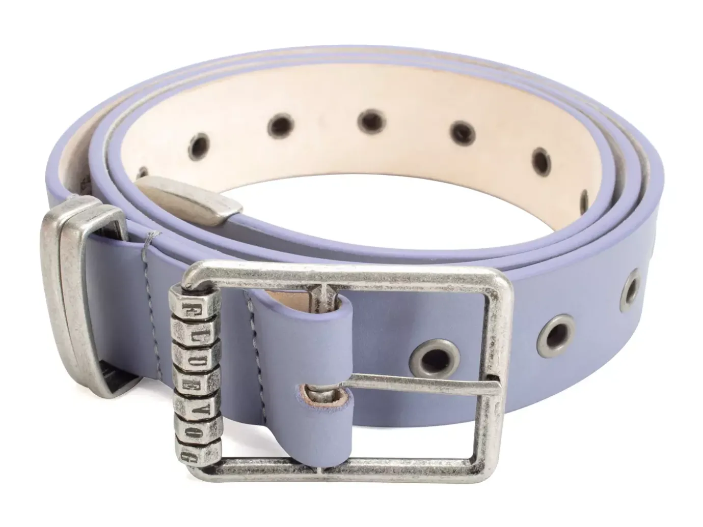 Fluevog Shoes Percivale Belt | Casual Leather Belt Lavender Online