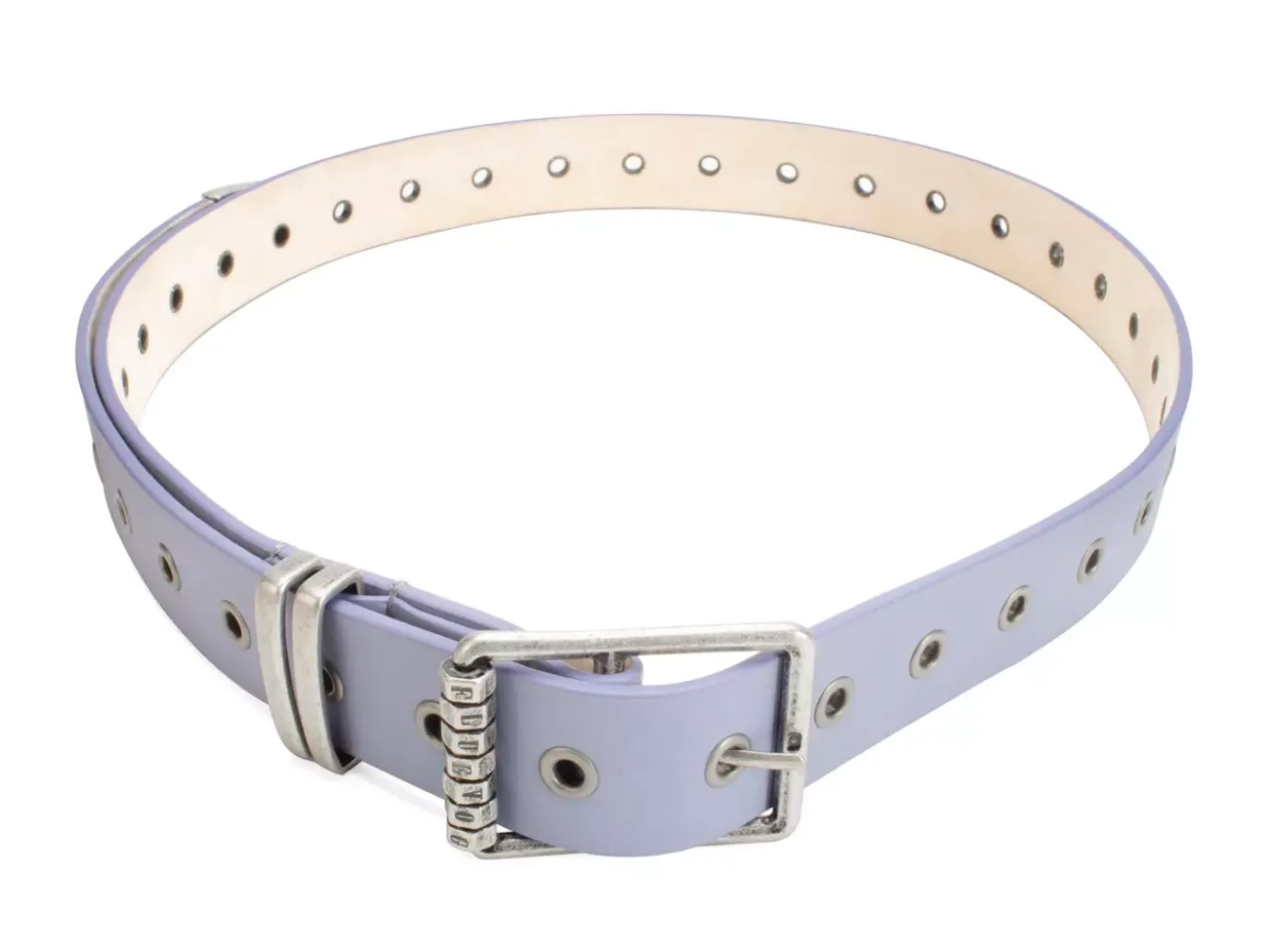 Fluevog Shoes Percivale Belt | Casual Leather Belt Lavender Online