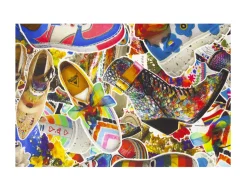 Fluevog Shoes Pride Scarf | Custom Silk Scarf Multi Cheap