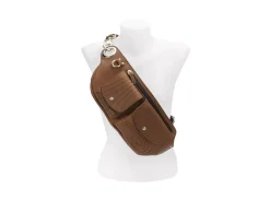 Fluevog Shoes Rigby | Crossbody Belt Bag Brown Discount