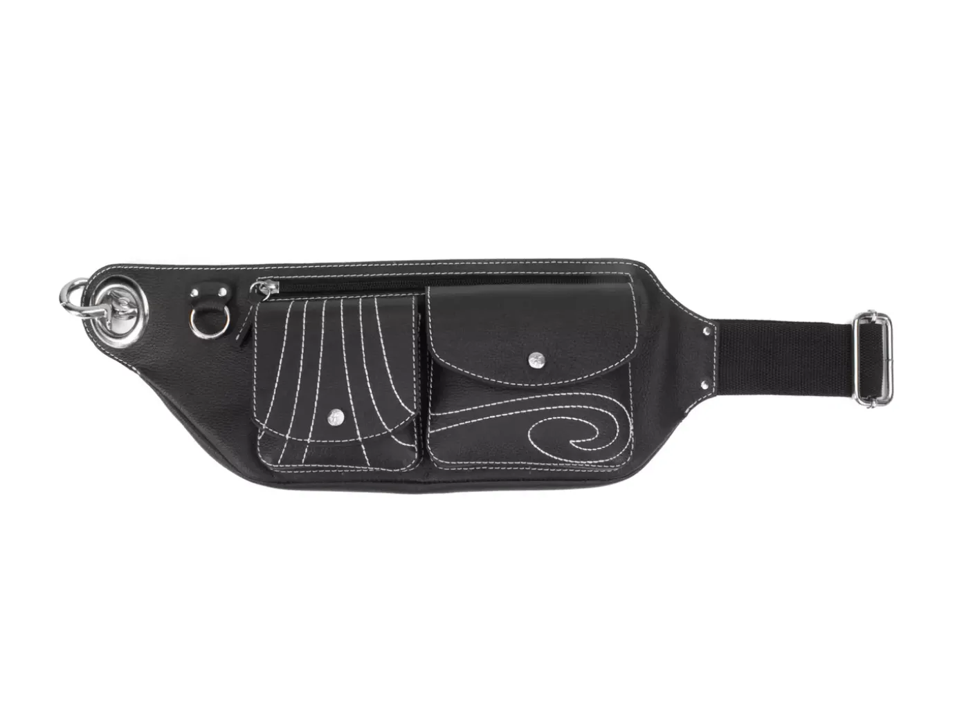 Fluevog Shoes Rigby | Crossbody Belt Bag Black Sale