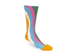 Fluevog Shoes Rogue Vog Socks | Colourful Wiggle Sock Multi Combo Fashion