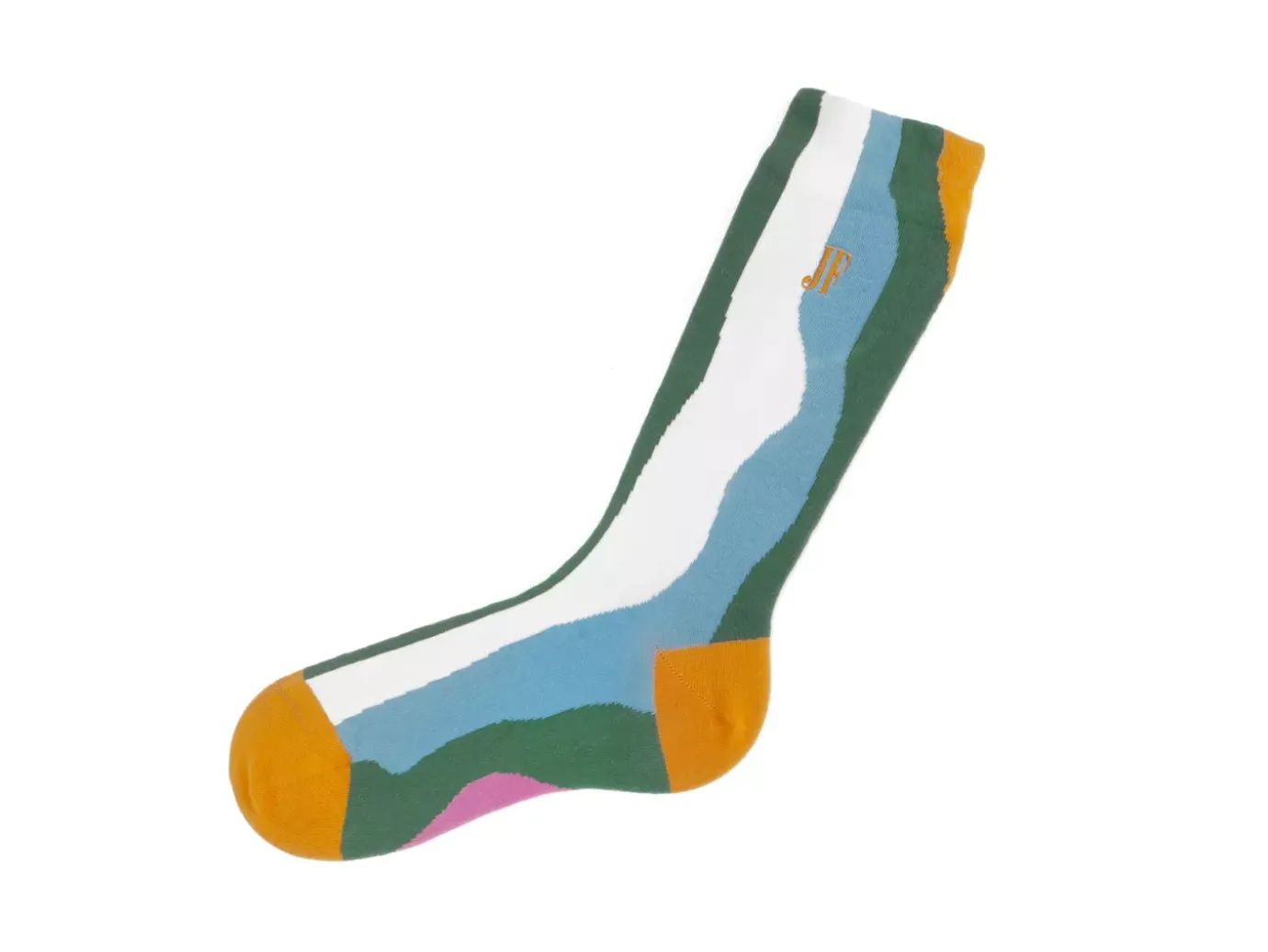 Fluevog Shoes Rogue Vog Socks | Colourful Wiggle Sock Multi Combo Fashion