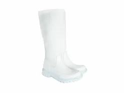 Fluevog Shoes Samedi | Tall Zip-Up Boot White Cheap
